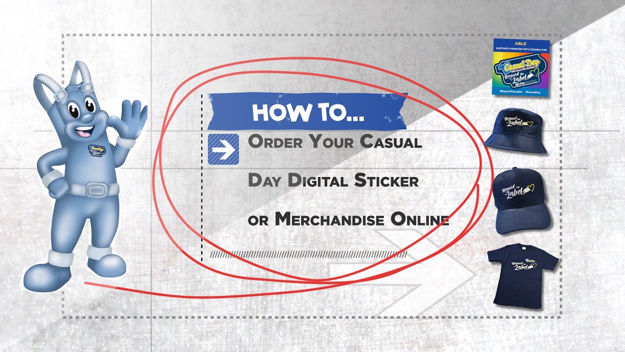 Step-by-Step Guide: Order Your Casual Day Sticker or Merchandise