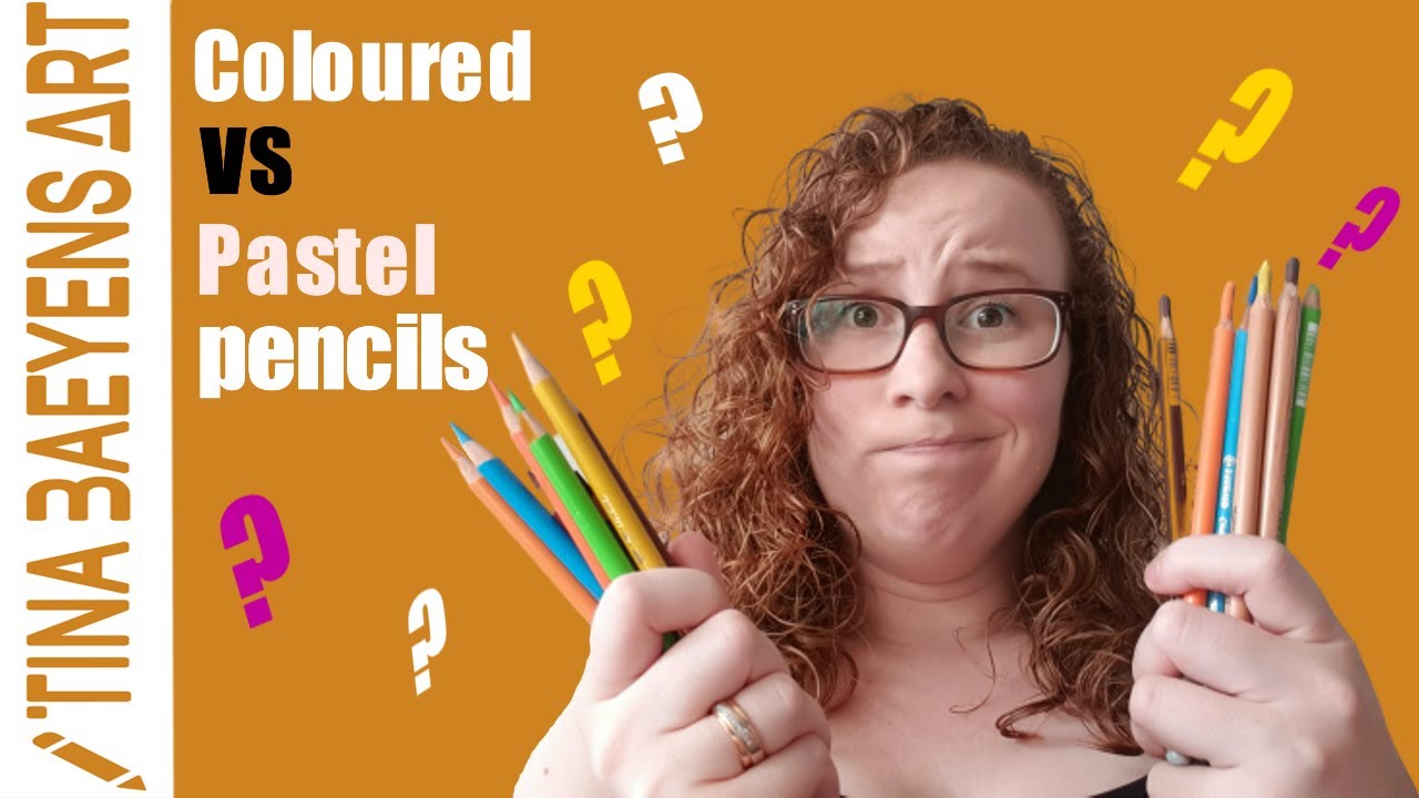 Colored pencil vs Pastel pencil : their biggest differences