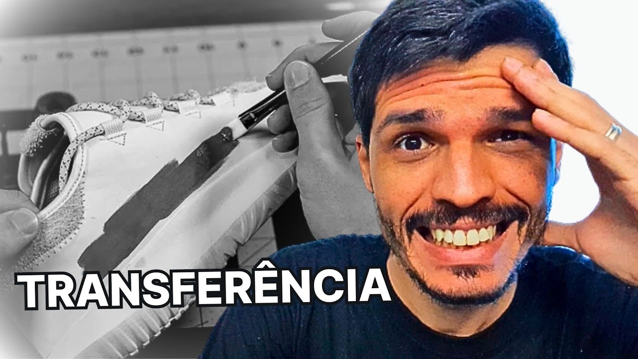 Use esse MÉTODO para TRANSFERIR seus DESENHOS para o TÊNIS usando Plotter