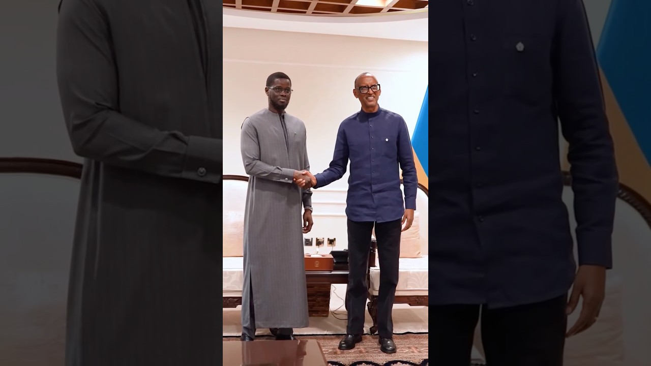 H.E Paul KAGAME🇷🇼 & H.E Bassirou Diomaye Faye🇸🇳