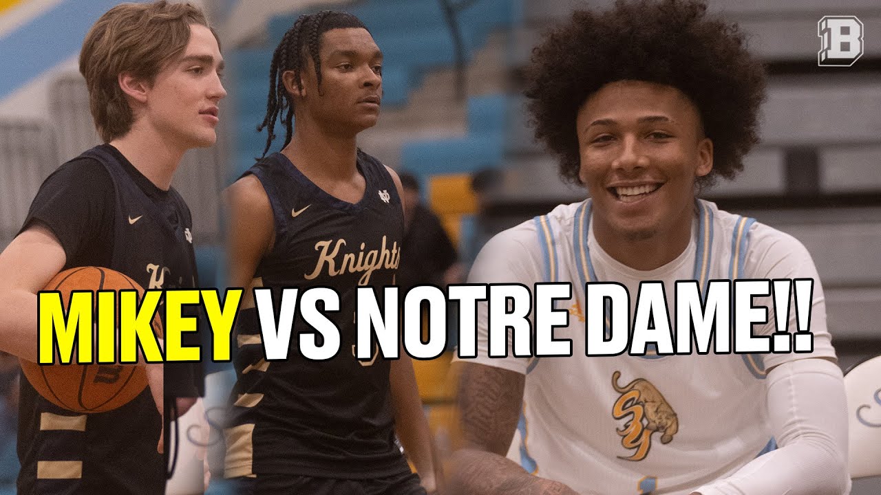 Mikey & JJ take on Dusty and Caleb Foster!!| One of the biggest HS games of the year! 🔥