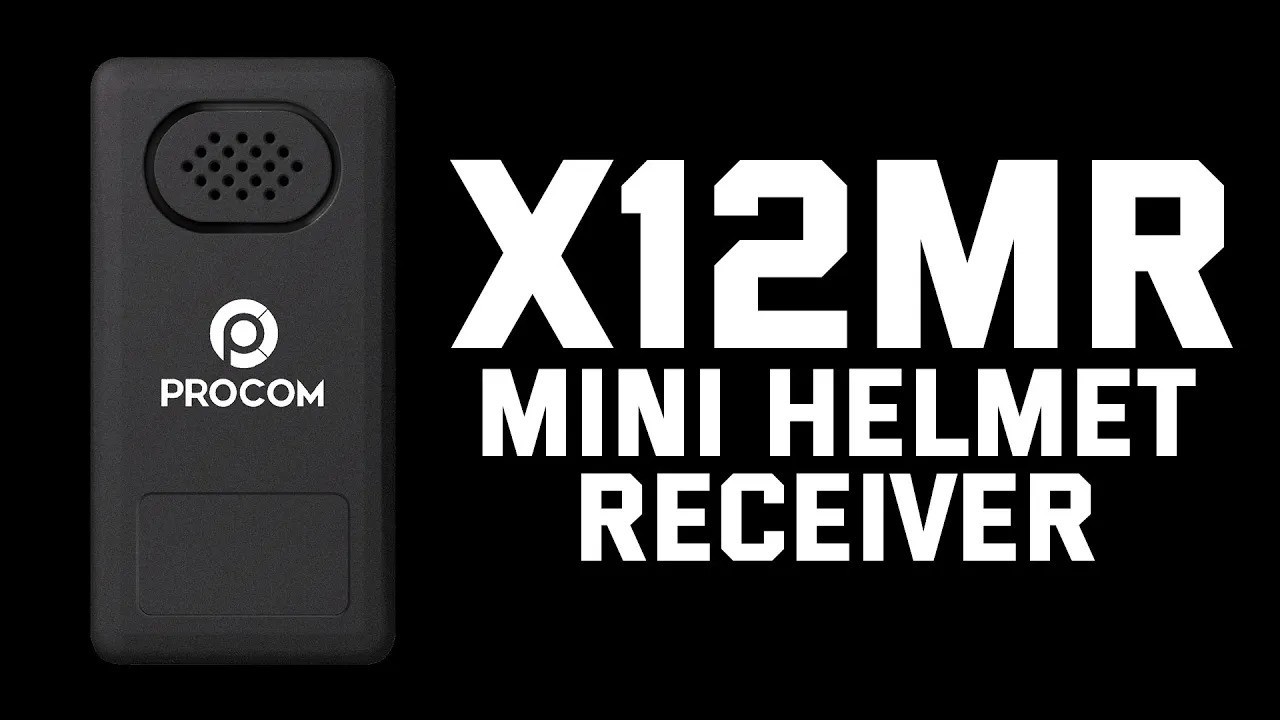 The X12MR Mini Helmet Receiver | Coach To Player Communication You Can Count On