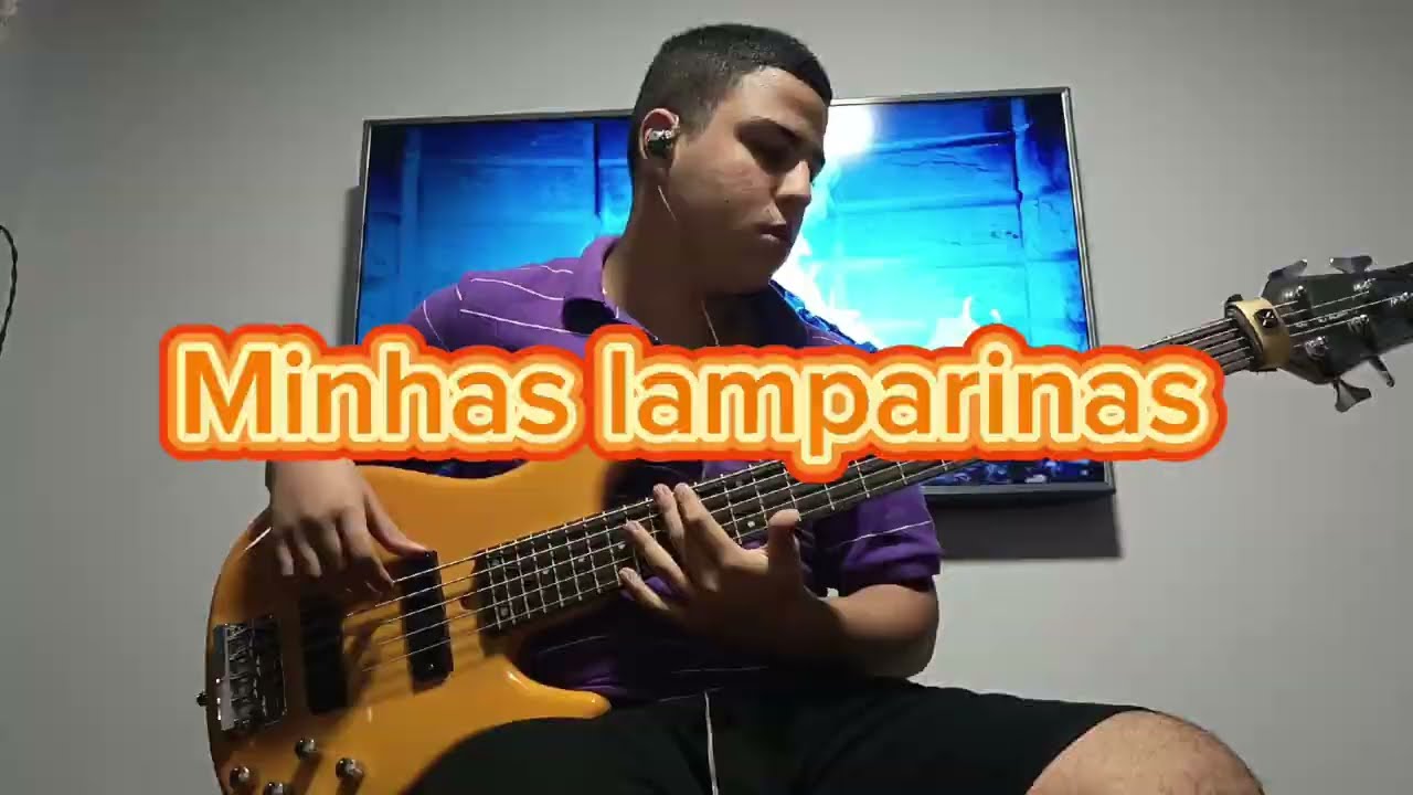 Minhas lamparinas #bass #cover lembre-se Jesus Te ama 