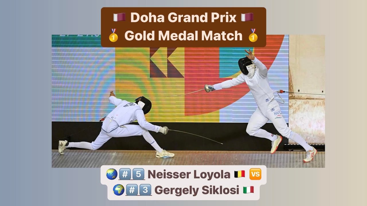 Doha Grand Prix 2023 SME - GOLD - Neisser Loyola BEL v Gergely Siklosi HUN