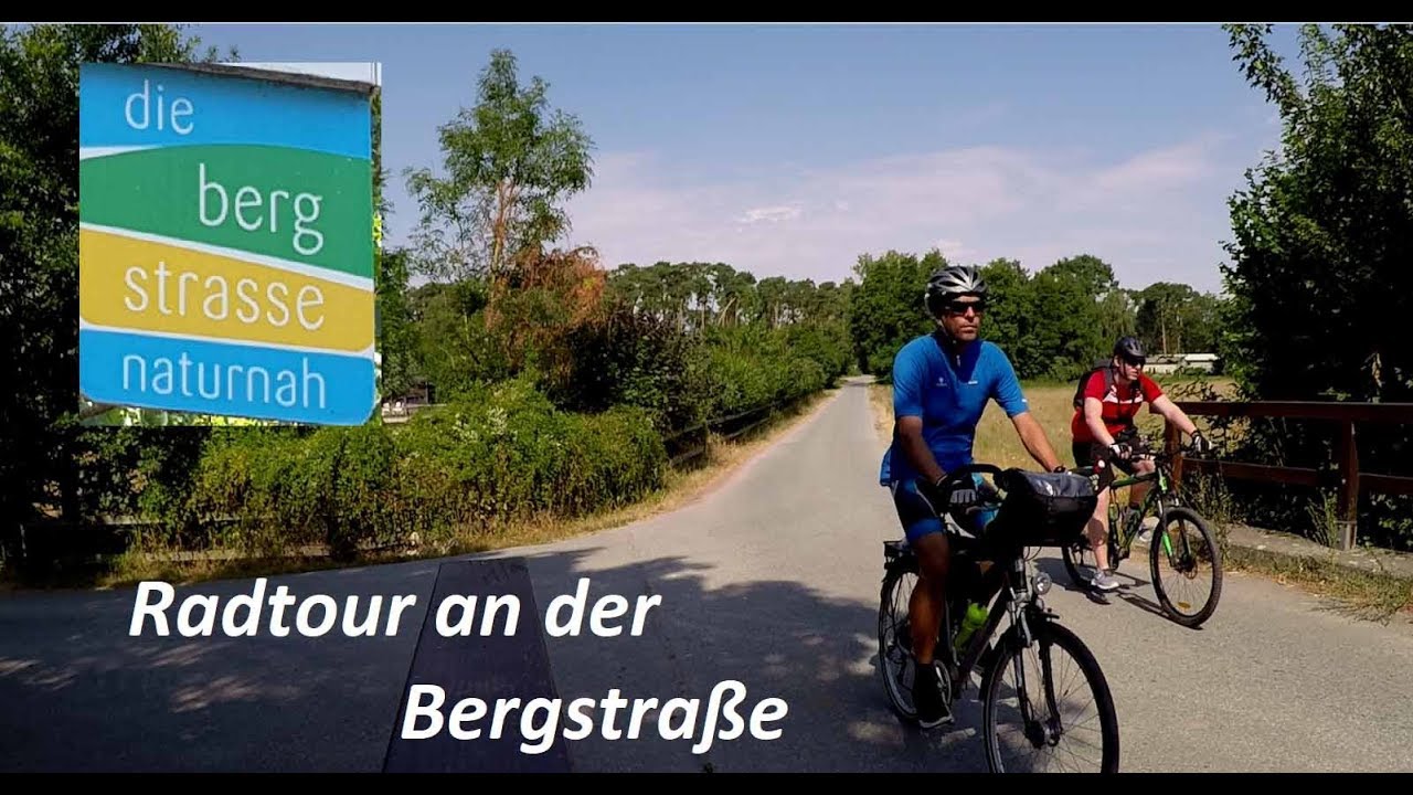 Radtour an der Bergstraße