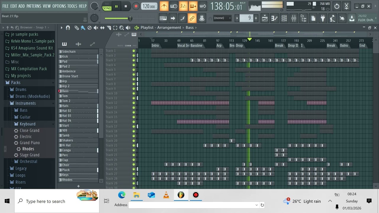FREE FLP[01- 03- 2026] AFRO HOUSE/DEEP HOUSE