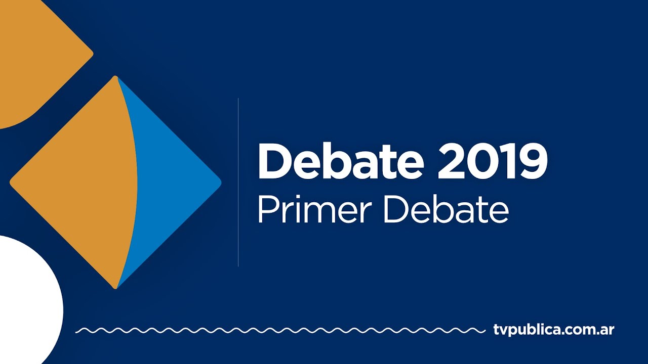 Primer Debate Presidencial 2019