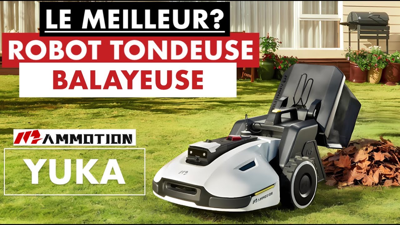 Mammotion Yuka: Le robot Tondeuse ET Balayeuse ! Mieux que la Luba 2 ?
