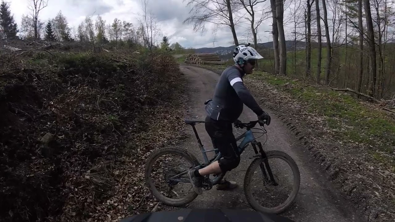 Die Trails um Arnsberg, mit den Matschos immer eine gute Zeit