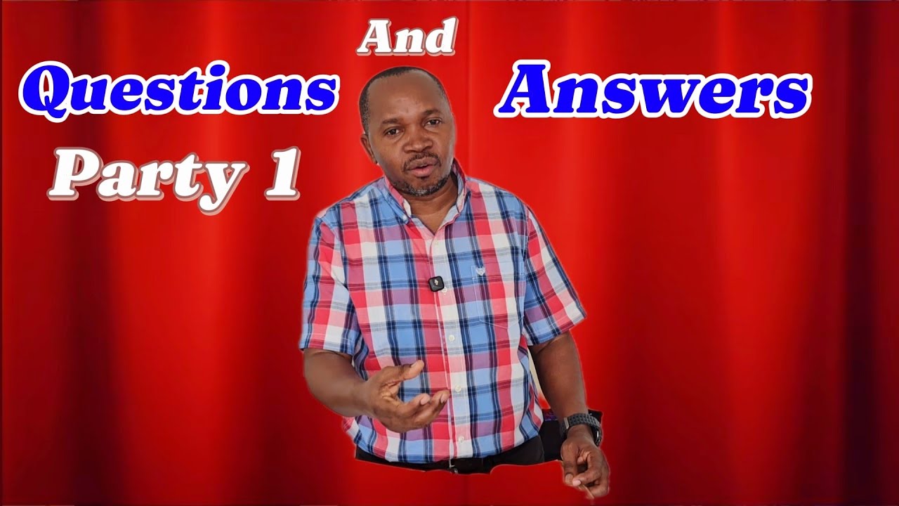 Questions and Answers-Bro Micheal