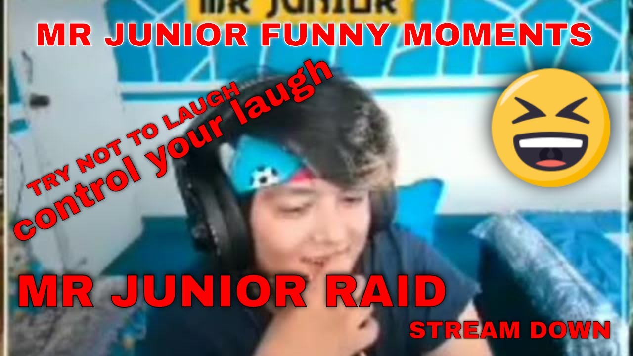 MR JUNIOR FUNNY MOMENTS || MR JUNIOR RAID || STREAM DOWN || TRY NOT TO LAUGH || Story Times