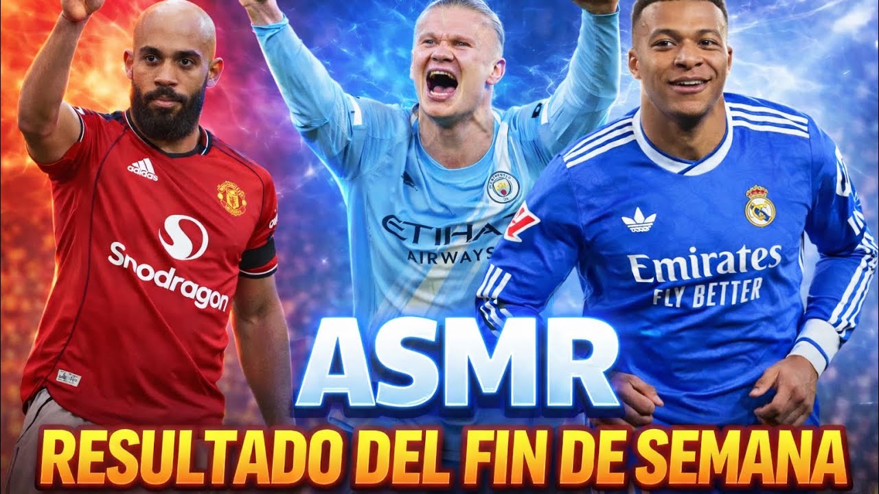  ASMR ⚽ Resultados del Fin de Semana | Fútbol Relajante Susurros