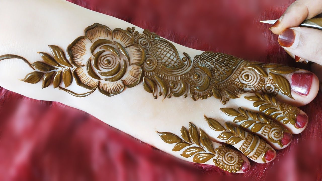 Beautiful feet Arabic mehndi design | Eid, Rakhi, teej Mehndi | mehndi ka design | mehndi design 