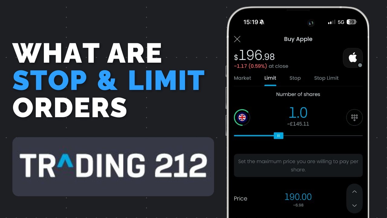 What are Stop and Limit Orders | Trading 212
