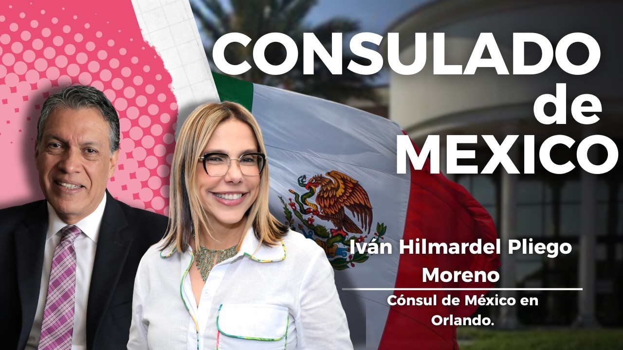 Bienvenida oficial al nuevo Cónsul de México en Orlando, Iván Hilmardel Pliego Moreno