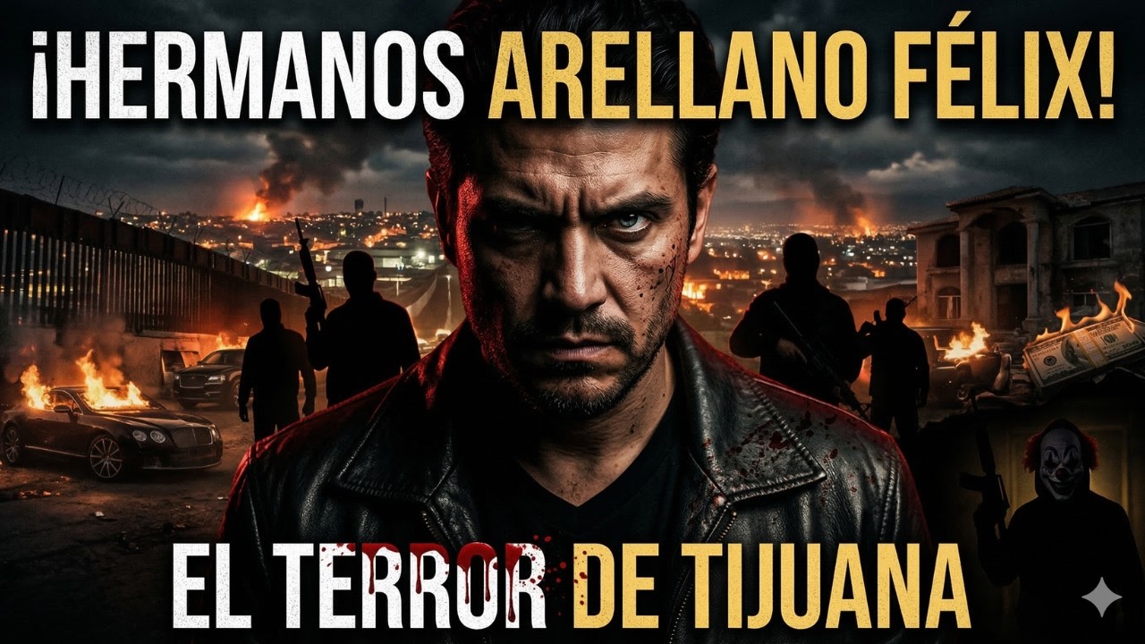 ¡HERMANOS ARELLANO FÉLIX: La Historia Completa del Cártel de Tijuana que Sembró el Terror en México!