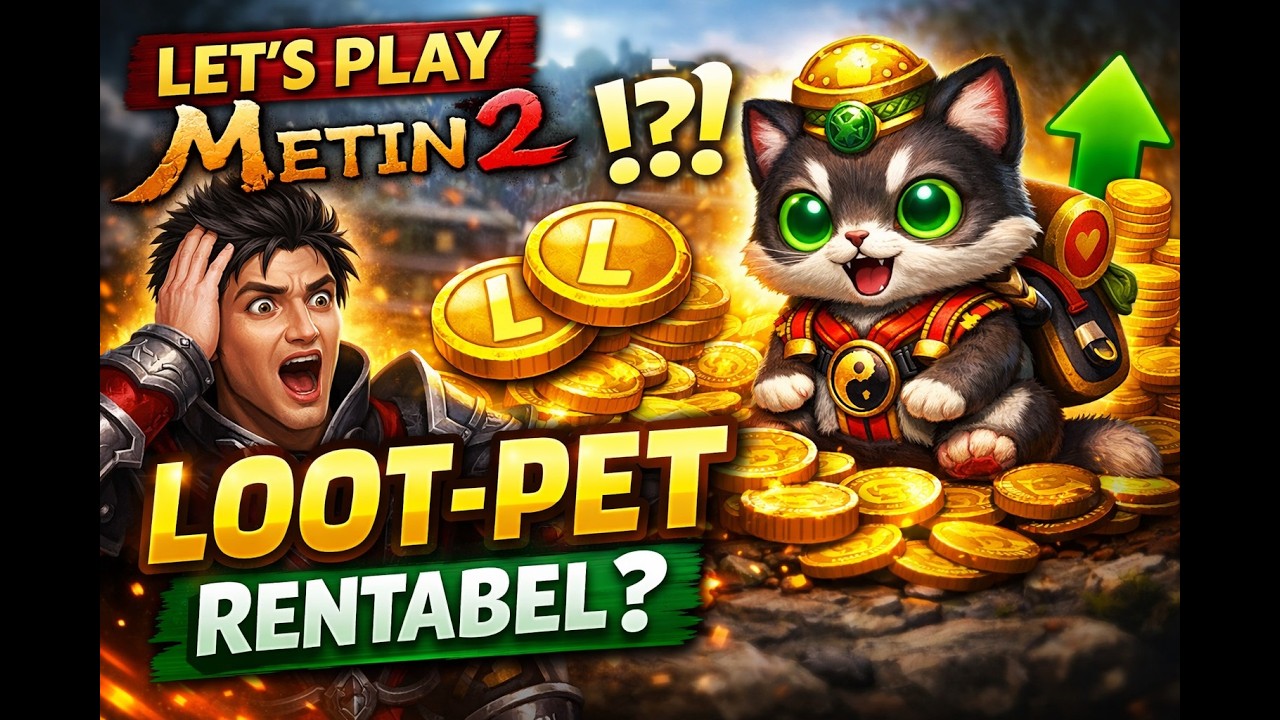Metin2 DE/Ruby - Let´s Play #4 - Loot-Pet Rentabel?