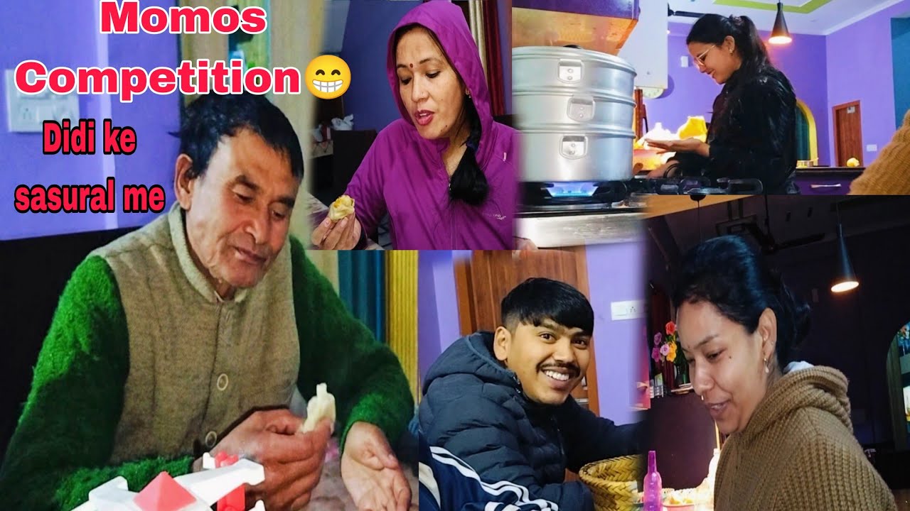 आज ससुर जी और सासू मां ने दिया चैलेंज बड़ी बहु के हाथ में स्वाद या छोटी बहु के।।🤭