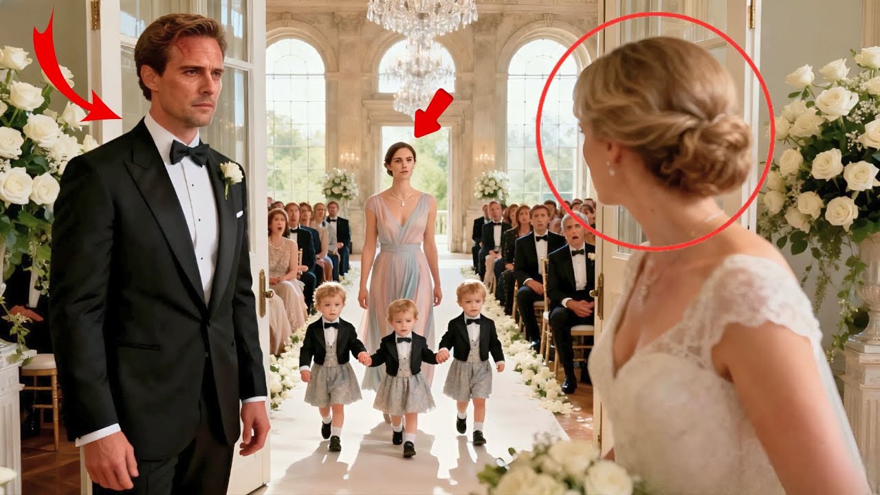His Cruel Mother Invited His Ex To The Wedding — She Arrived With Triplets And Shattered Everything