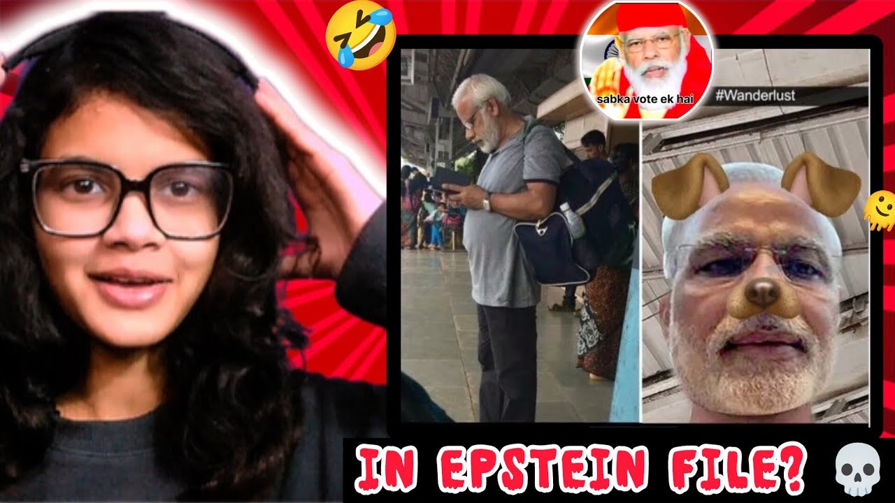 Modi Ji in Epstein File? 😳 | Meme Reaction | @Mamajikememes  | Vaishnavi sayz