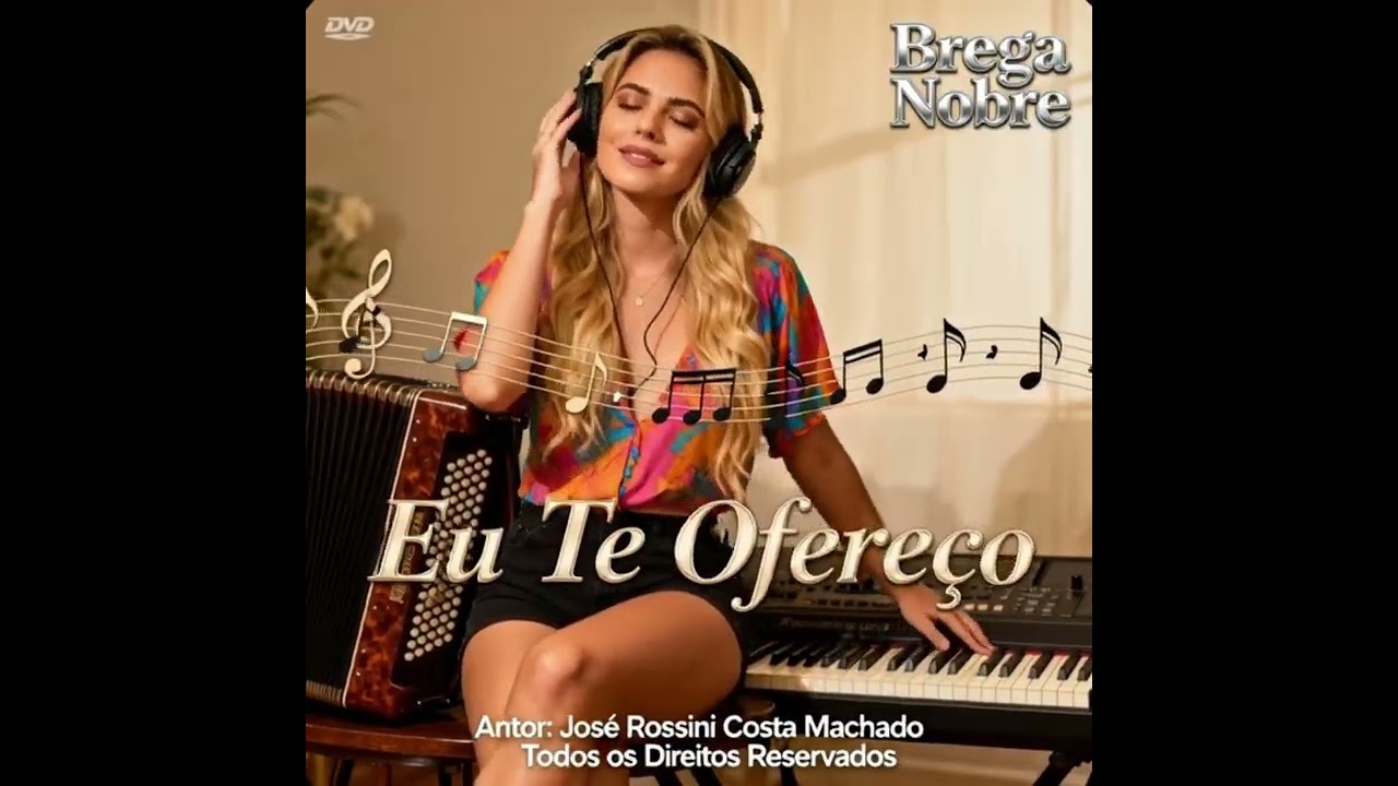 Uma canção de amor intenso, entrega e limites. 💙“Eu Te Ofereço” — Brega Nobre que toca o coração.