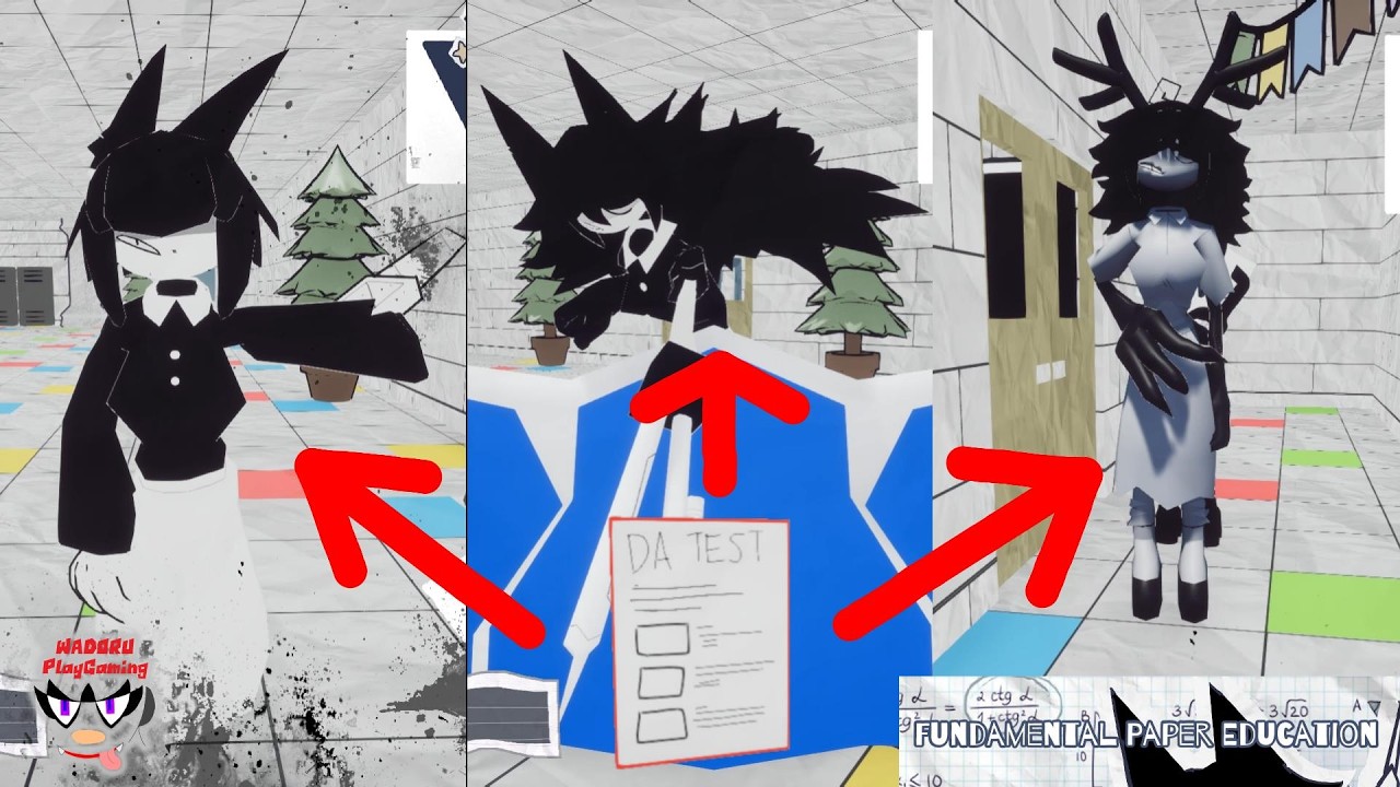 Three teachers all attacking!【Fundamental Paper Education】【beta ver】