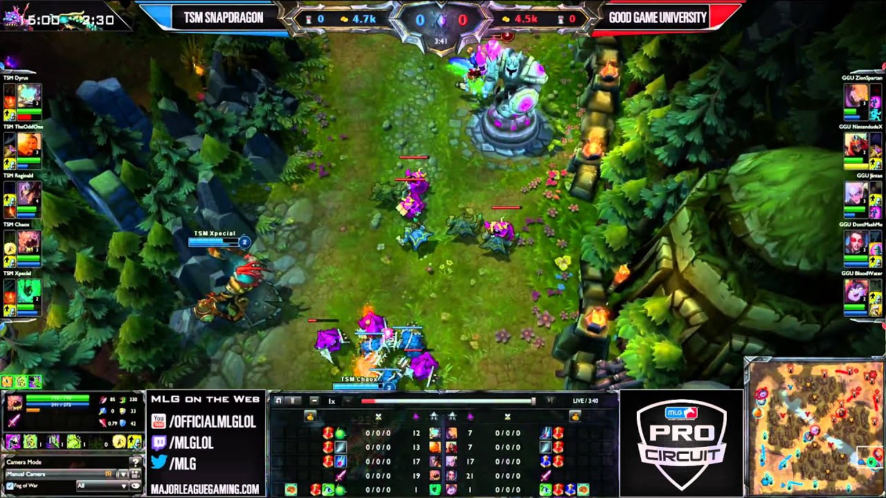 TSM Snapdragon vs Good Game University - LCS - MLG Dallas 2013