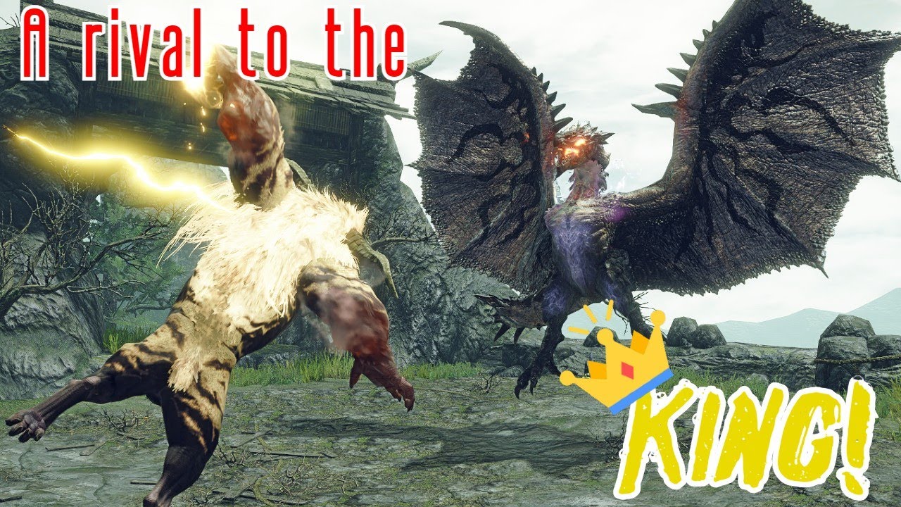 Silver Rathalos Vs Furious Rajang Turf War: Monster Hunter Sunbreak