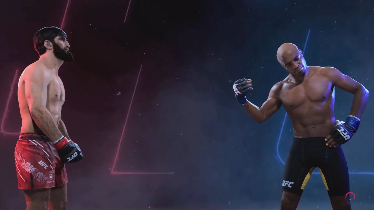 Magomed Ankalaev vs Anderson Silva - CPU vs CPU - UFC 5