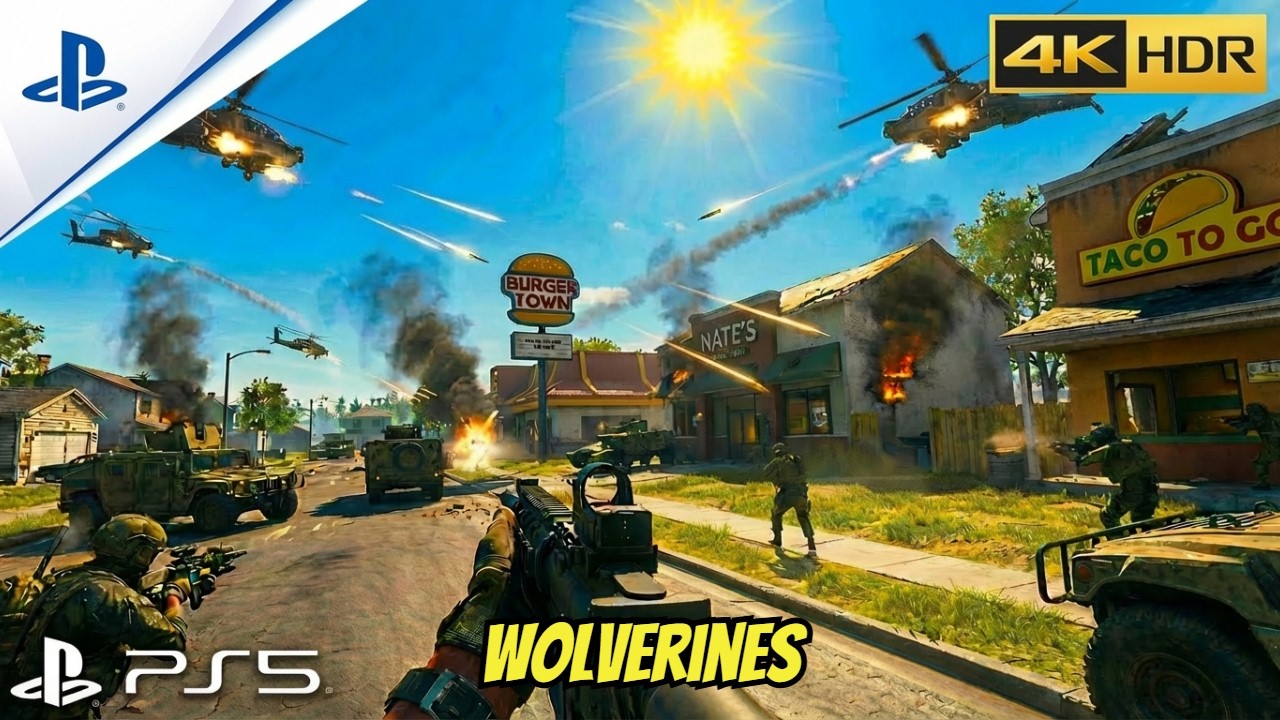 Wolverines! Defending Against Overwhelming Invasion | Call of Duty 2 Remastered Gameplay | 4K 60FPS