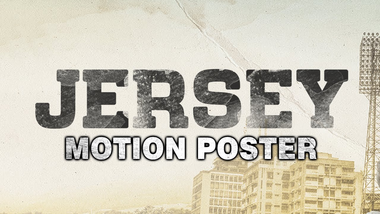 Jersey (2019) New Hindi Dubbed Motion Poster | Nani, Shraddha Srinath, Sathyaraj