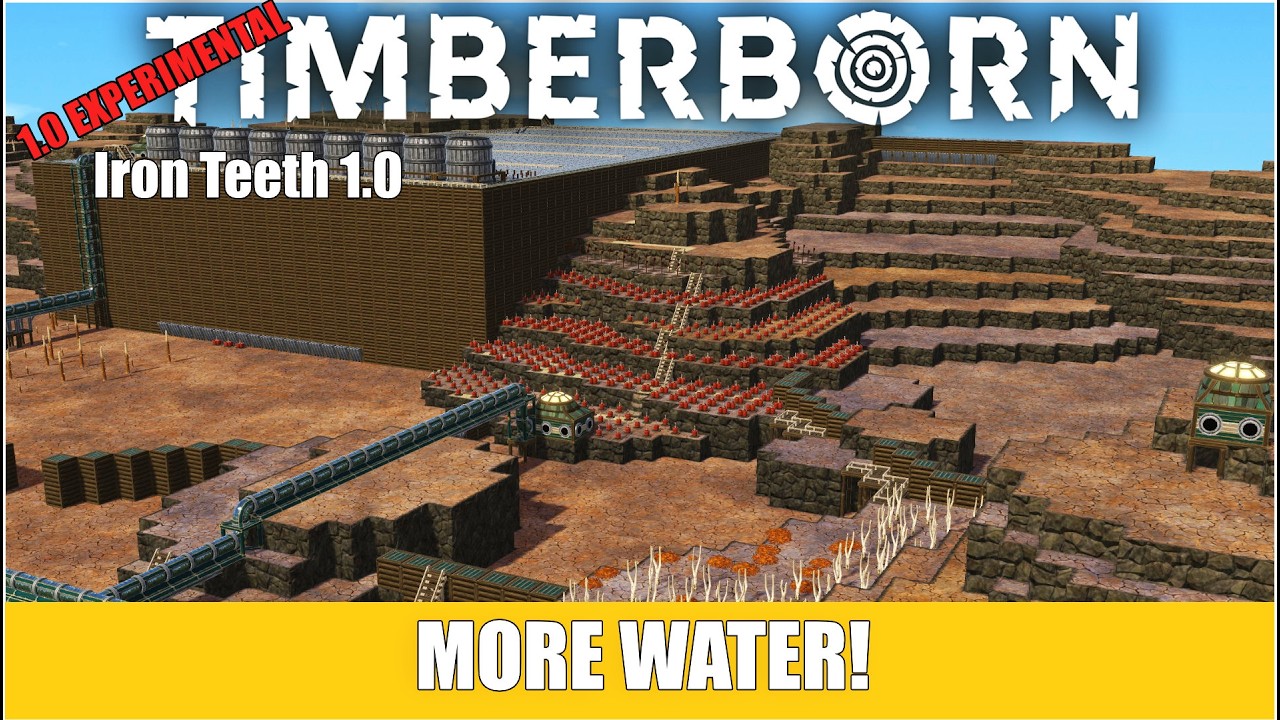 Timberborn 1.0 Experimental — Preparations For Dam Expansion | EP24