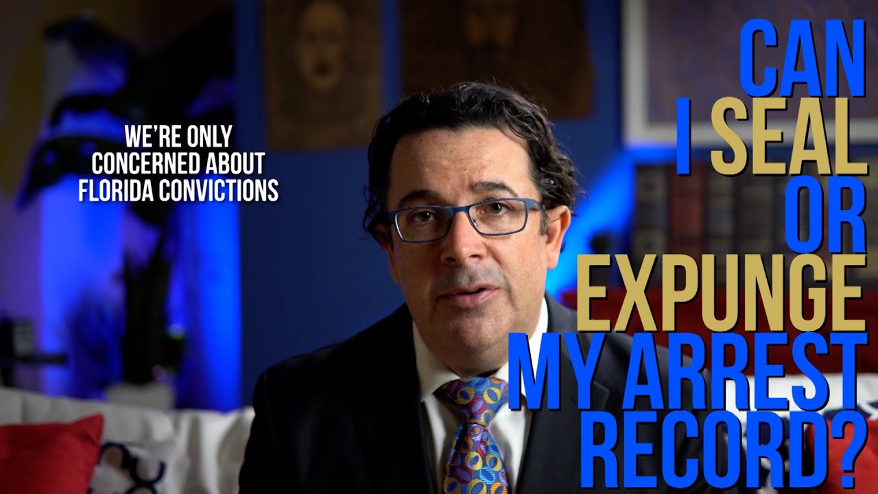 Can I Seal or Expunge My Arrest Record?