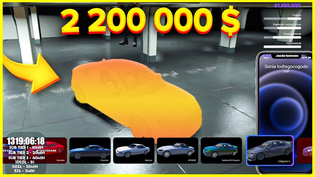 PISICELA KUPIŁ AUTA ZA 2 200 000 $