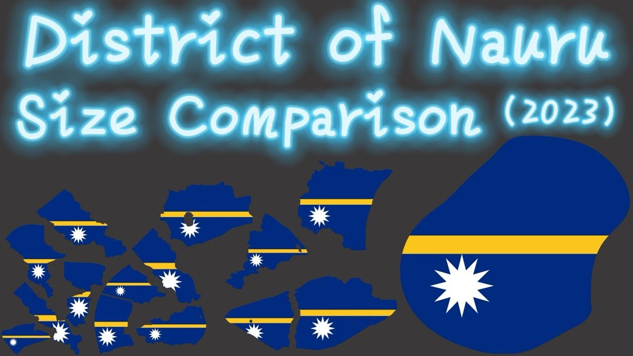 District of Nauru Size Comparison (2023)