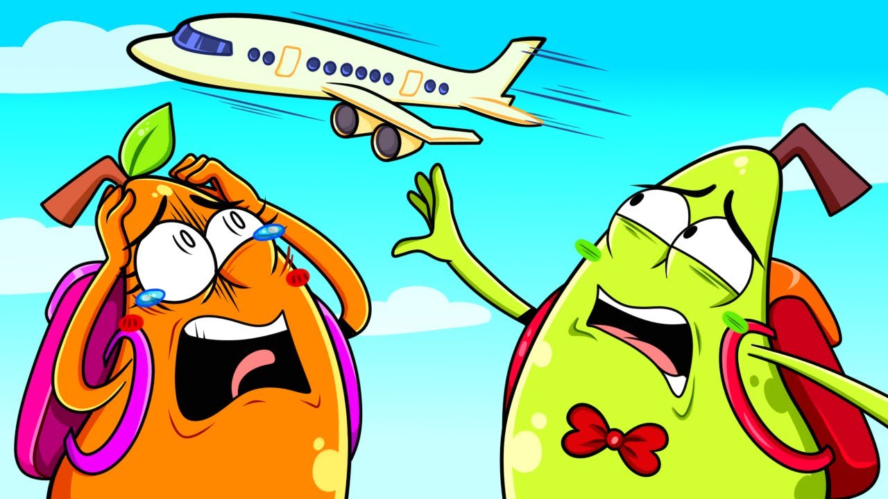 Mon Premier Voyage en Avion || Voyage en Famille par M. et Mme Poire