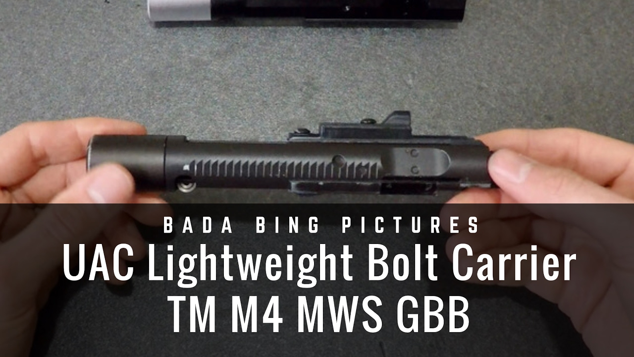UAC Lightweight Bolt Carrier TM M4 MWS Guide