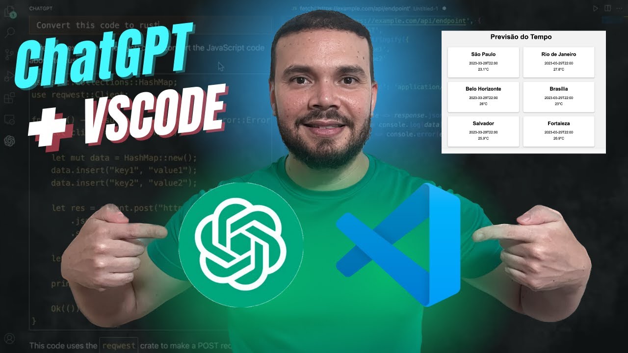 ChatGPT e VSCode: Como Integrá-los e Construir um Projeto do Zero.