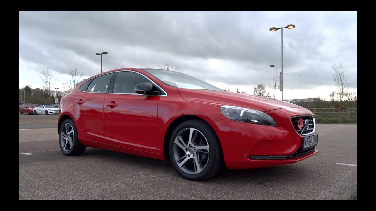 2015 Volvo V40 1.6 D2 115 SE Lux Nav Start-Up and Full Vehicle Tour