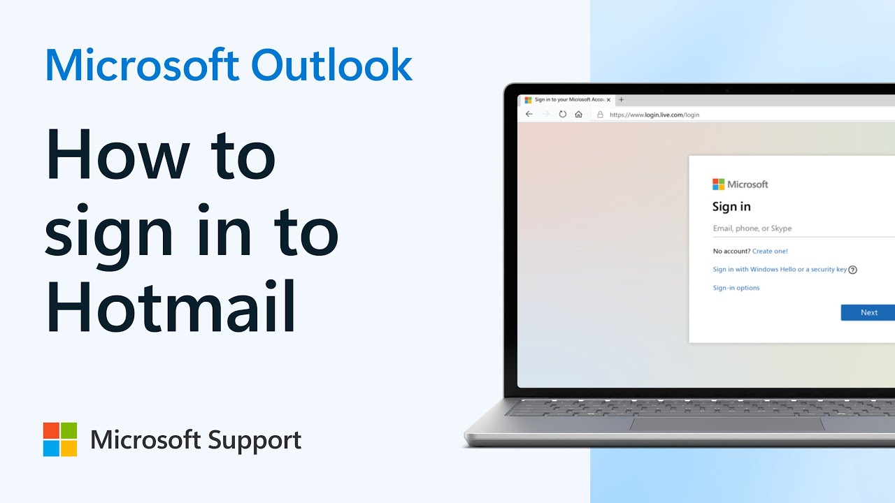 How to sign in to Hotmail | Microsoft