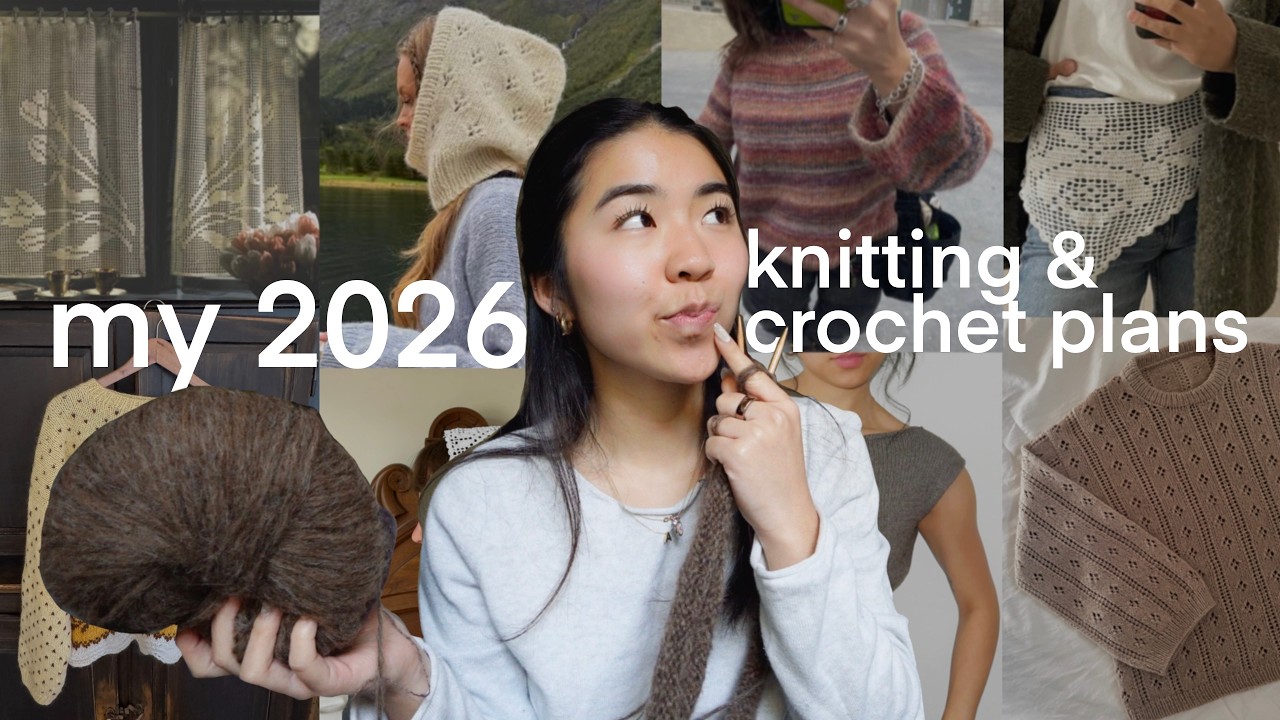 my 2026 knit & crochet plans