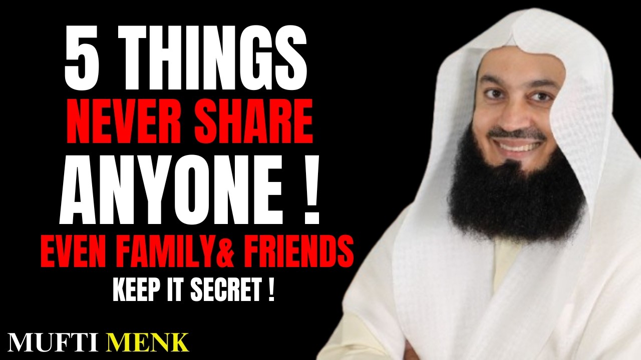 THESE 5 THINGS NEVER SHARE WITH ANYONE – Even Family & Friends