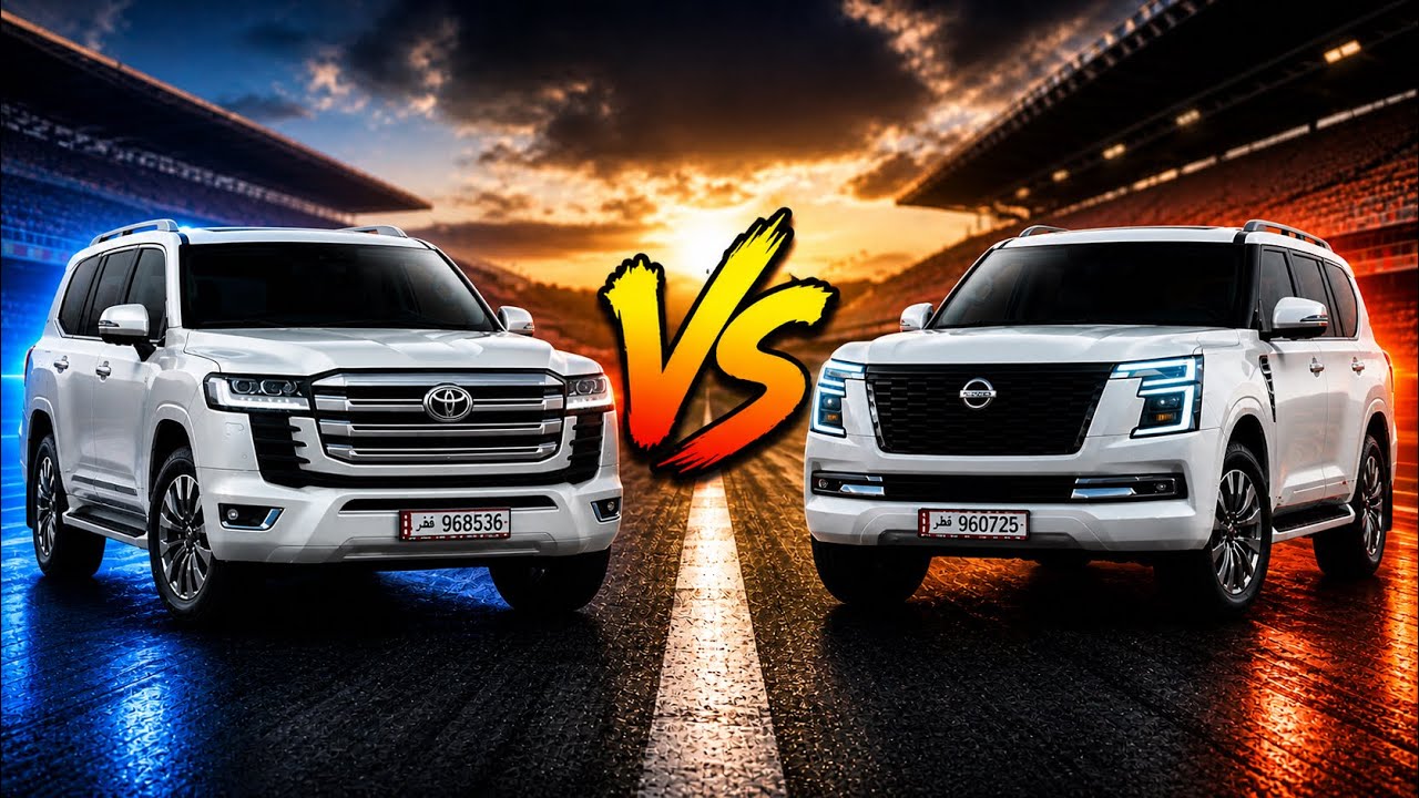 نيسان بترول VS تويوتا لاندكروزر - دراق ريس