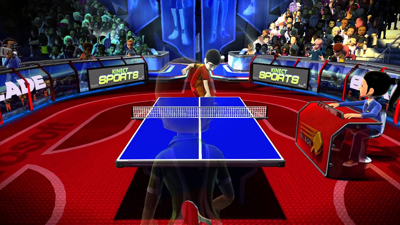 kinect sports xbox 360 ping pong 2