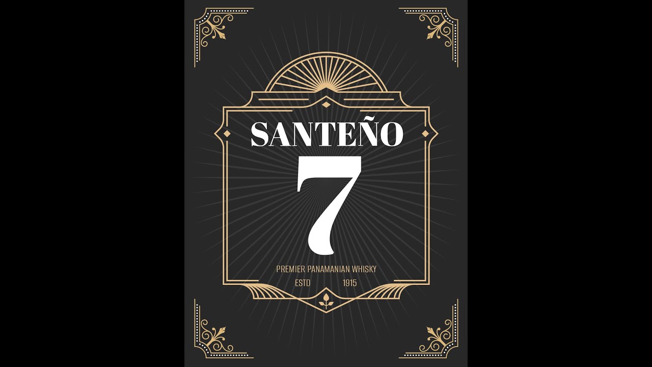 Sante&ntilde;o 7  - Premier Panamanian Whiskey - A one in a lifetime experience.