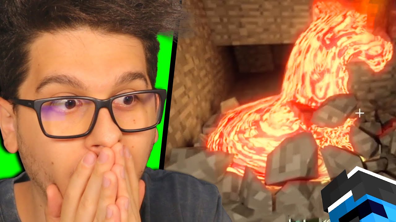 REAGISCO A MINECRAFT SUPER REALISTICO - ITA