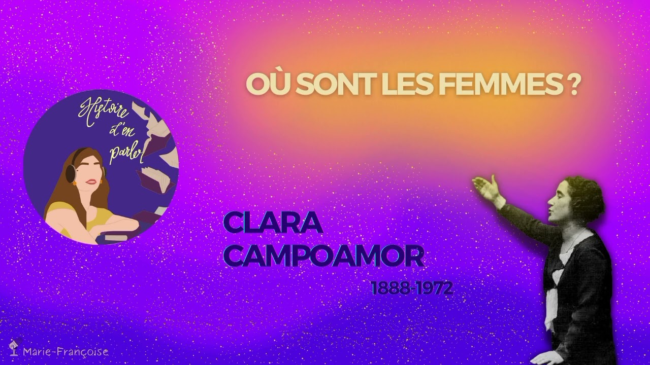 Clara Campoamor : Pionnière espagnole de la défense des droits des femmes ♀️