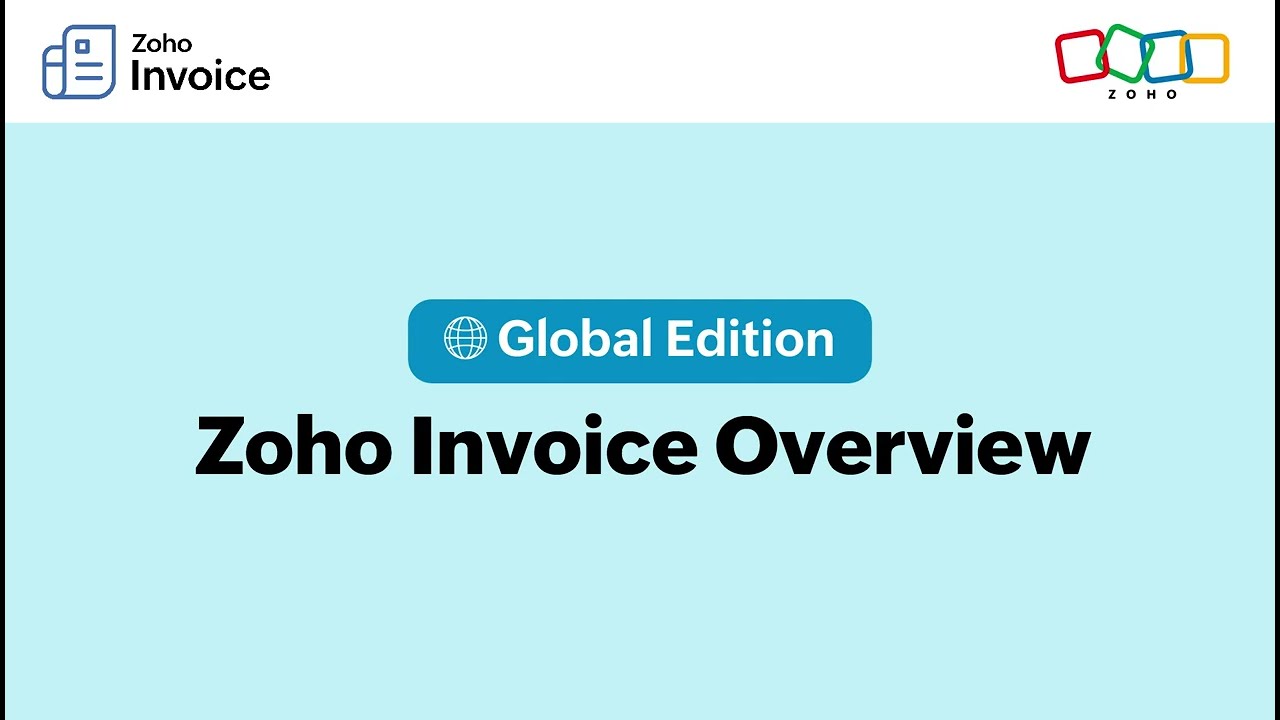Signing Up & Getting Started - Zoho Invoice