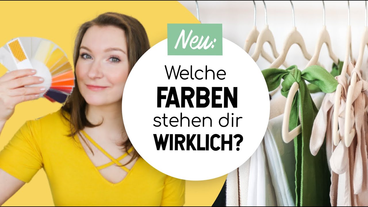 FARBTYP bestimmen einfach Zuhause: Welcher Farben lassen dich nat&uuml;rlich sch&ouml;n strahlen?