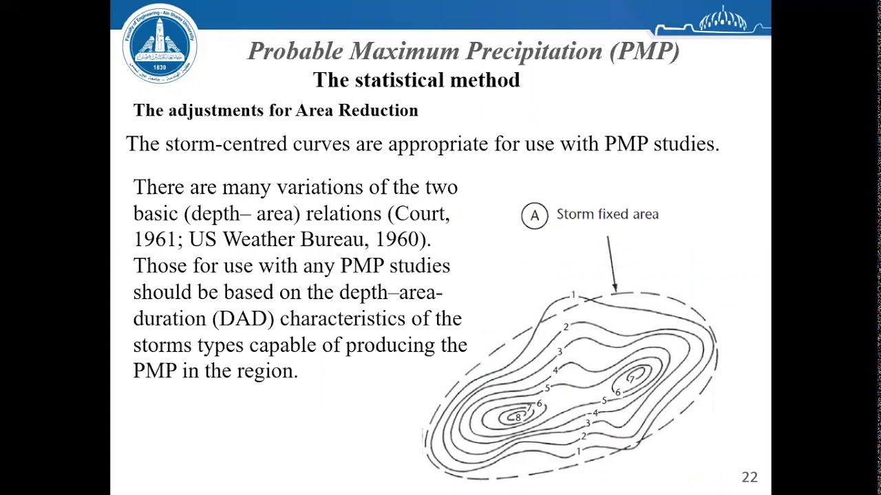 Probable Maximum Precipitation and Flood PMP and PMF Part 2